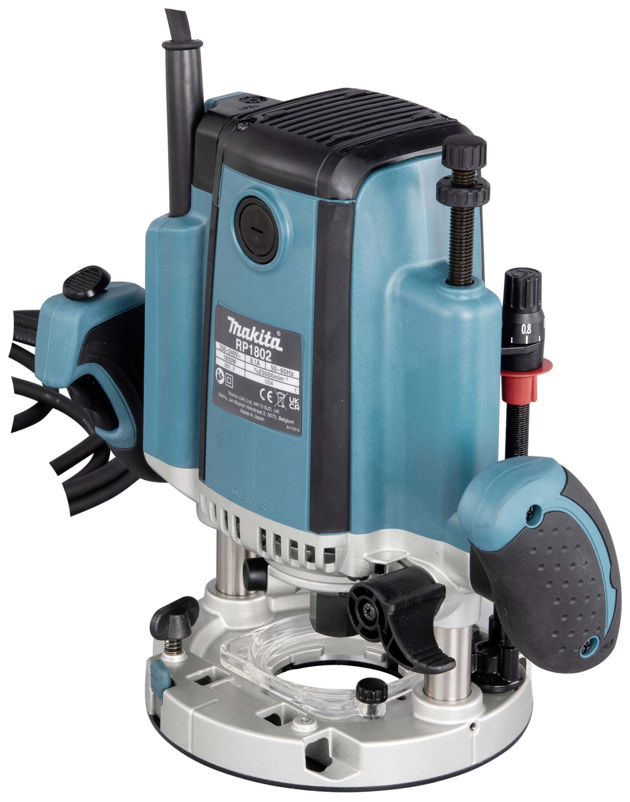 Makita Oberfräse RP1802X07 inkl. Koffer 1850 W