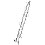 Krause 842381 Aluminium Sprossen-Steckleiter Arbeitshöhe (max.): 4.90m Silber 13kg