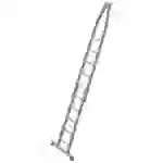 Krause 842343 Aluminium Sprossen-Steckleiter Arbeitshöhe (max.): 4.35m Silber 10.4kg Krause 842343 Aluminium Sprossen-Steckleiter Arbeitshöhe (max.): 4.35m Silber 10.4kg