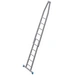 Krause 842343 Aluminium Sprossen-Steckleiter Arbeitshöhe (max.): 4.35m Silber 10.4kg Krause 842343 Aluminium Sprossen-Steckleiter Arbeitshöhe (max.): 4.35m Silber 10.4kg