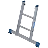 Krause 842343 Aluminium Sprossen-Steckleiter Arbeitshöhe (max.): 4.35m Silber 10.4kg Krause 842343 Aluminium Sprossen-Steckleiter Arbeitshöhe (max.): 4.35m Silber 10.4kg