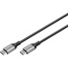 Digitus DB-340105-020-S DisplayPort Adapter [1x DisplayPort Stecker - 1x DisplayPort Stecker] Schwa