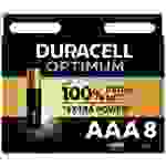 Duracell Optimum Pile LR3 (AAA) alcaline(s) 1.5 V 8 pc(s)