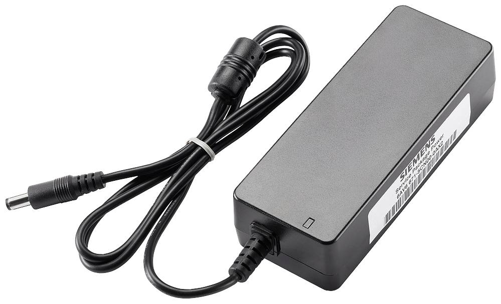 Schwarzes Netzteil mit Steckerkabel, geeignet für elektronische Geräte zur Stromversorgung.