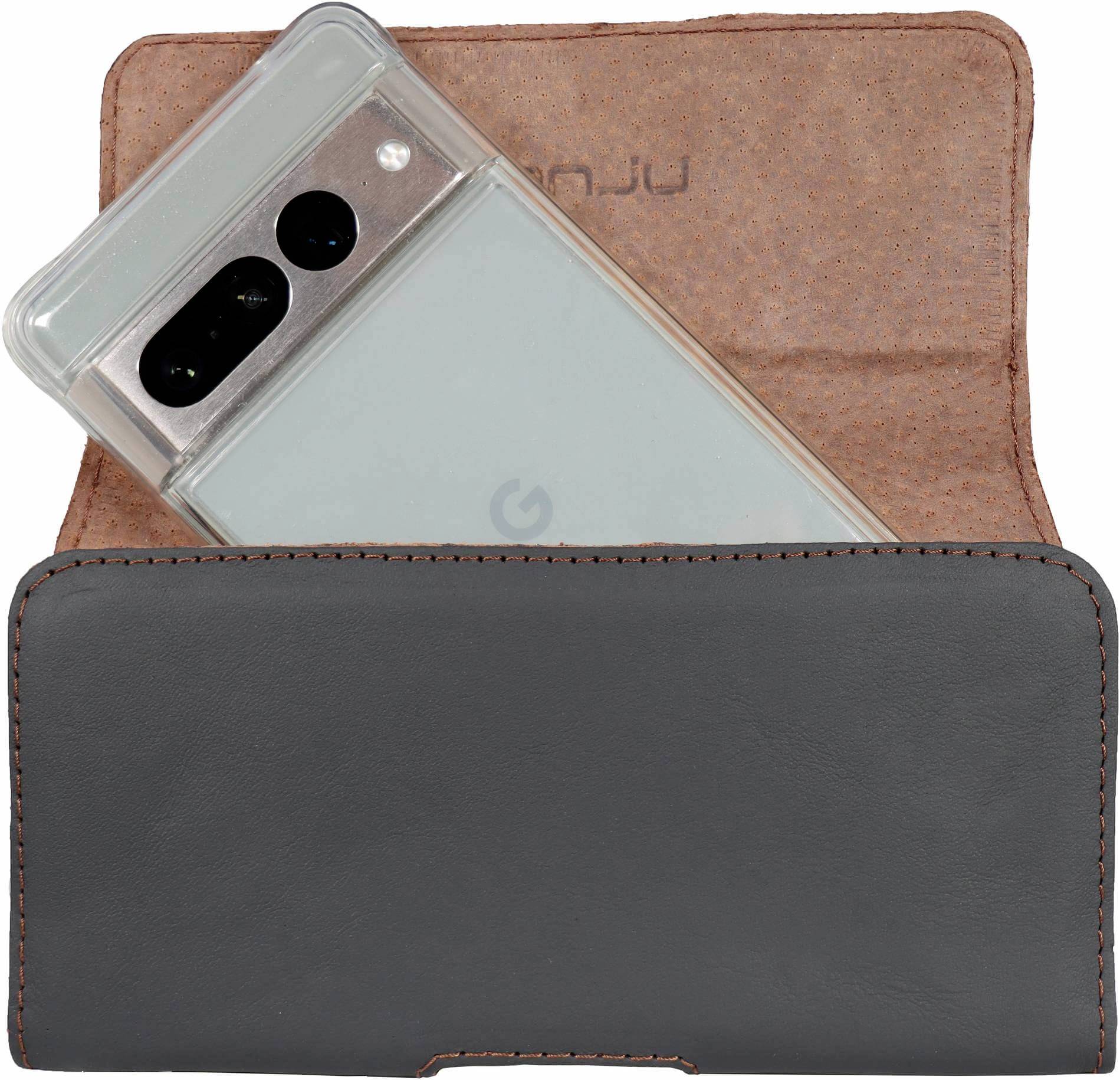 Honju horizon Gürteltasche Google Pixel 6a, Pixel 6, Pixel 6 Pro, Pixel 7a, Pixel 7, Pixel 7 Pro Schwarz 62455