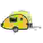 Wiking 009236 H0 Anhänger Modell T@B Wohnwagen - gelb/schwarz