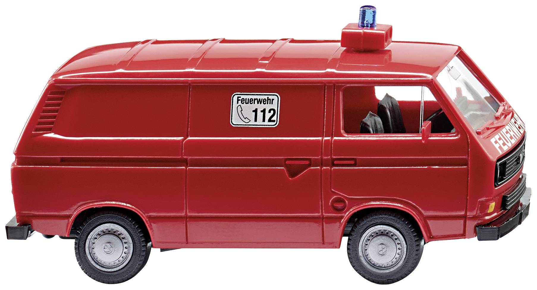 Wiking 060133 H0 Einsatzfahrzeug Modell Volkswagen T3 Feuerwehr Kastenwagen