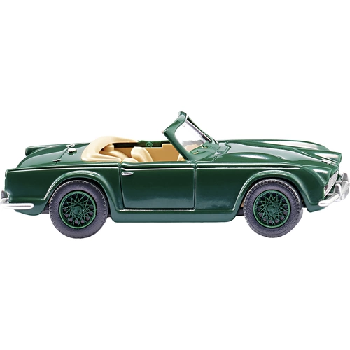 Wiking 081506 H0 PKW Modell Triumph TR4 - moosgrün Wiking 081506 H0 PKW Modell Triumph TR4 - moosgrün