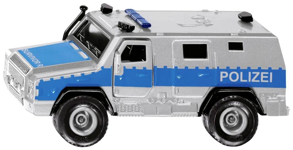 SIKU Spielwaren PKW Modell MAN Survivor Polizei Fertigmodell PKW Modell