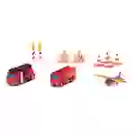 SIKU Spielwaren Einsatzfahrzeug Modell Feuerwehr-Set Fertigmodell PKW Modell SIKU Spielwaren Einsatzfahrzeug Modell Feuerwehr-Set Fertigmodell PKW Modell