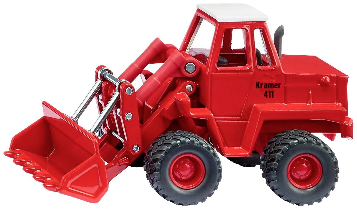 SIKU Spielwaren Baufahrzeug Modell Kramer 411 Radlader Fertigmodell Baufahrzeug Modell