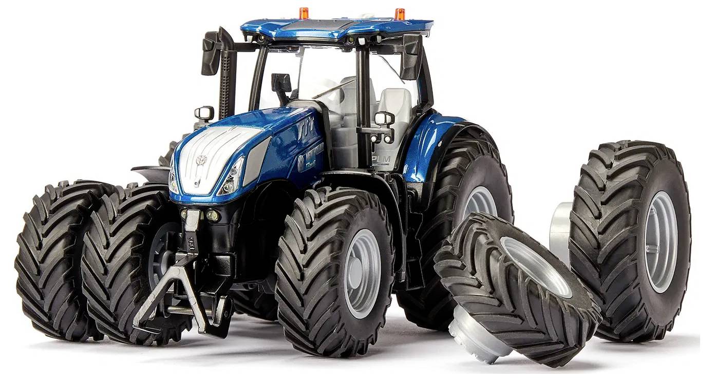 SIKU Spielwaren 6738 New Holland T7.315 mit Doppelreifen RC Einsteiger Modellauto Elektro