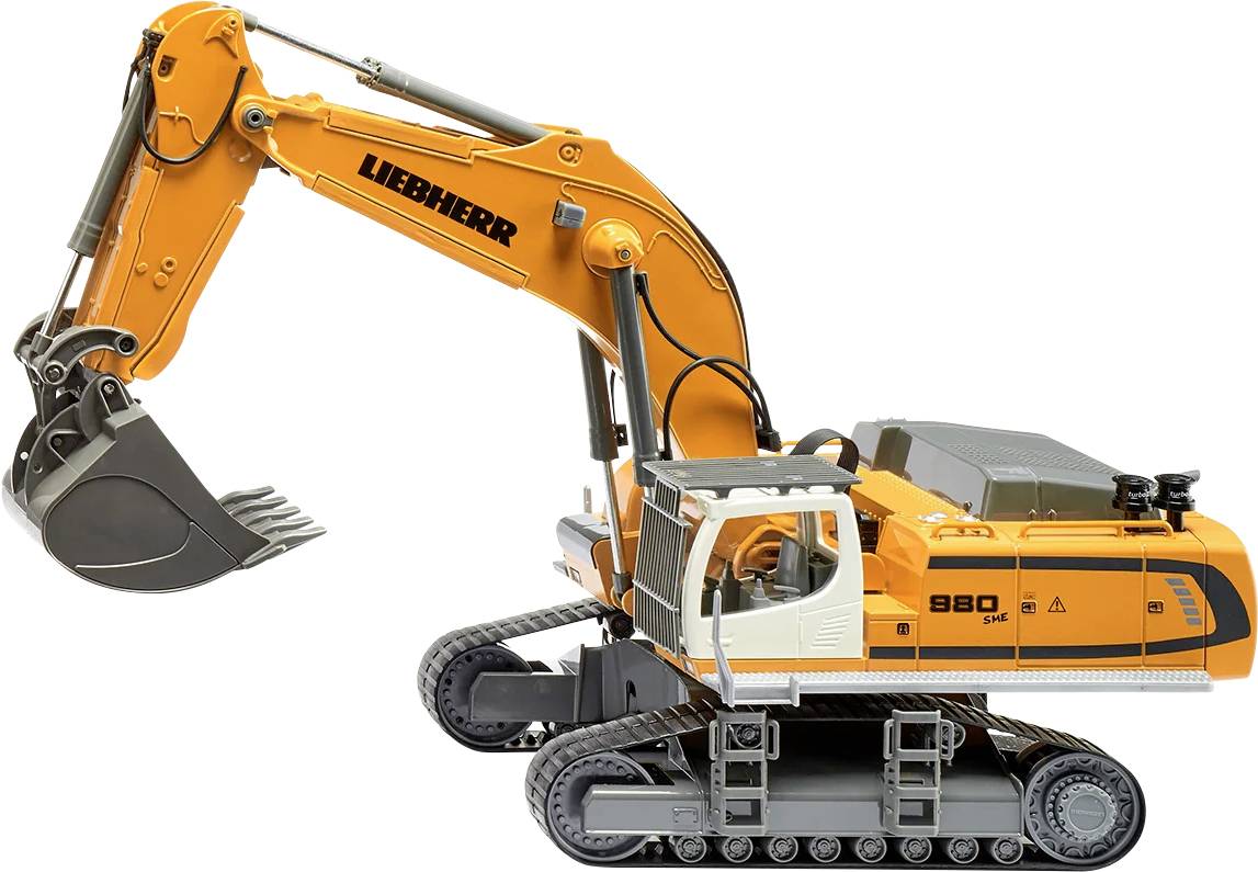 SIKU Spielwaren 6741-R980 LIEBHERR R980 SME Raupenbagger RC Einsteiger Funktionsmodell Elektro