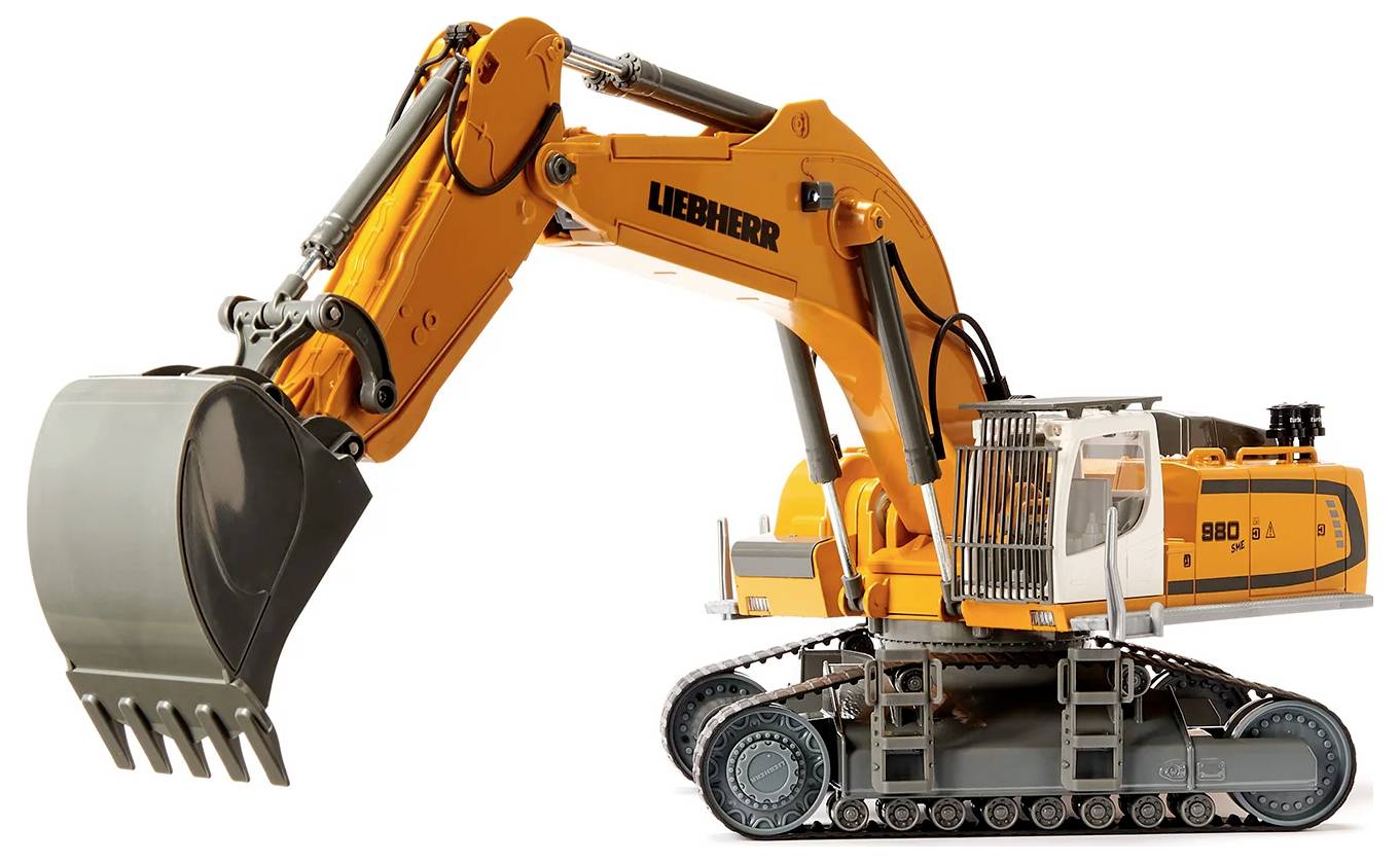 SIKU Spielwaren 6741-R980 LIEBHERR R980 SME Raupenbagger RC Einsteiger Funktionsmodell Elektro