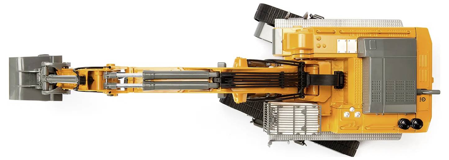 SIKU Spielwaren 6741-R980 LIEBHERR R980 SME Raupenbagger RC Einsteiger Funktionsmodell Elektro