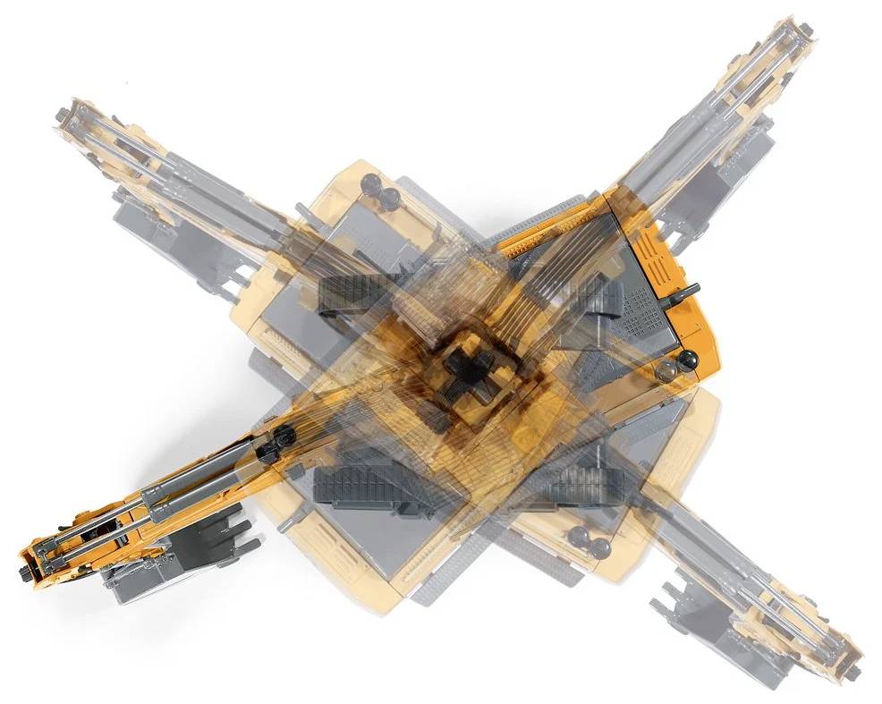 SIKU Spielwaren 6741-R980 LIEBHERR R980 SME Raupenbagger RC Einsteiger Funktionsmodell Elektro