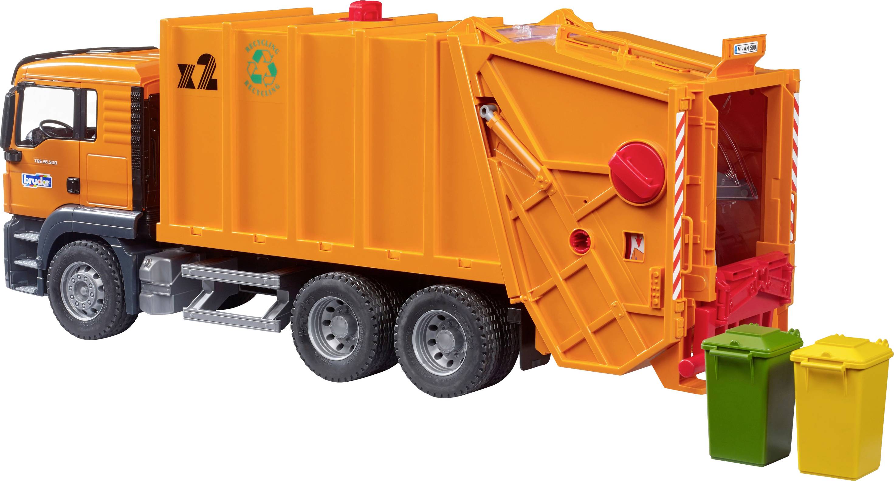 Bruder MAN TGS Müll-LKW Fertigmodell Nutzfahrzeug Modell