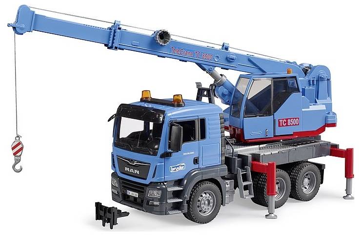 Bruder MAN TGS Kran-LKW Fertigmodell Baufahrzeug Modell