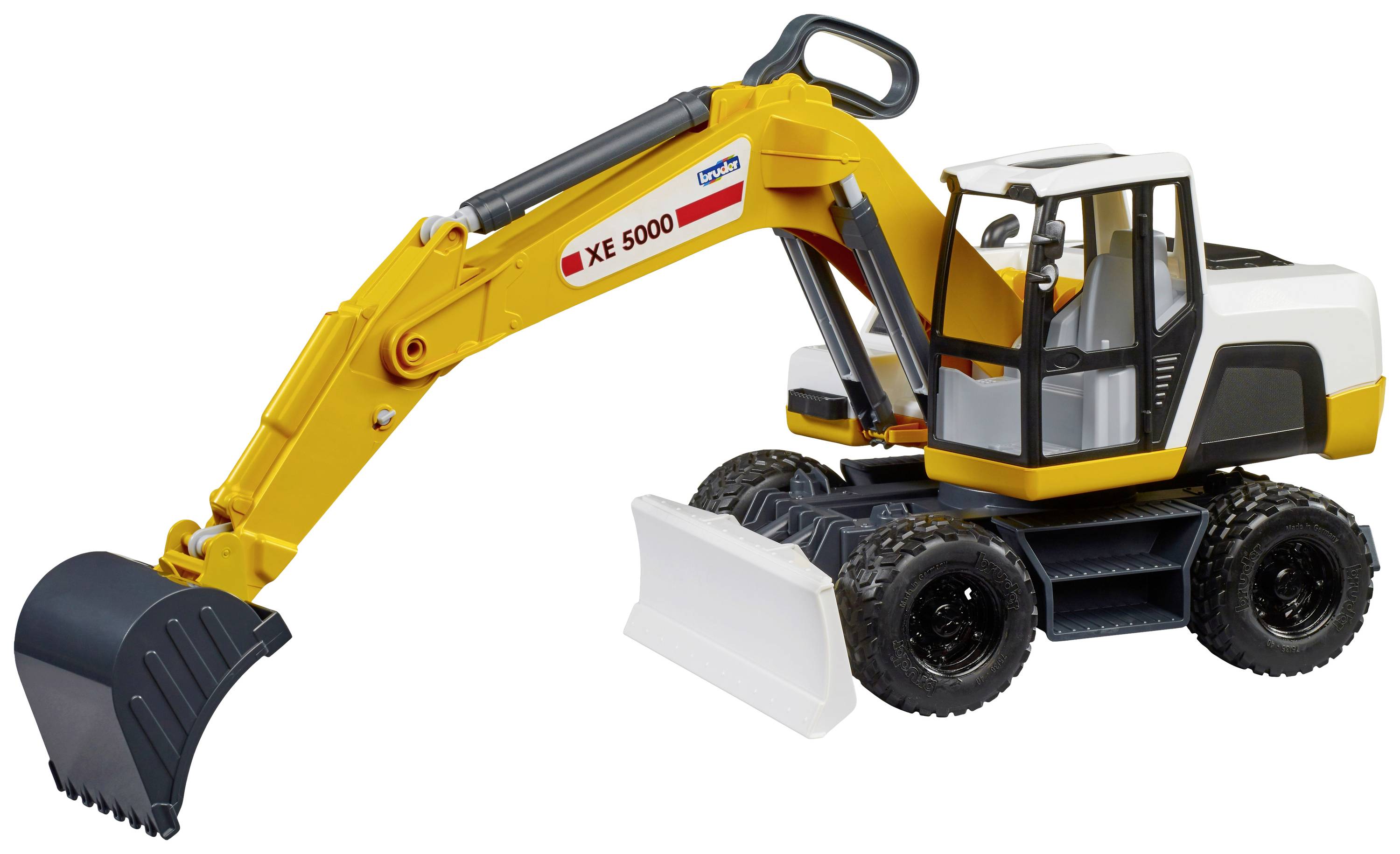 Bruder Baufahrzeug Modell XE 5000 Mobilbagger Fertigmodell Baufahrzeug Modell