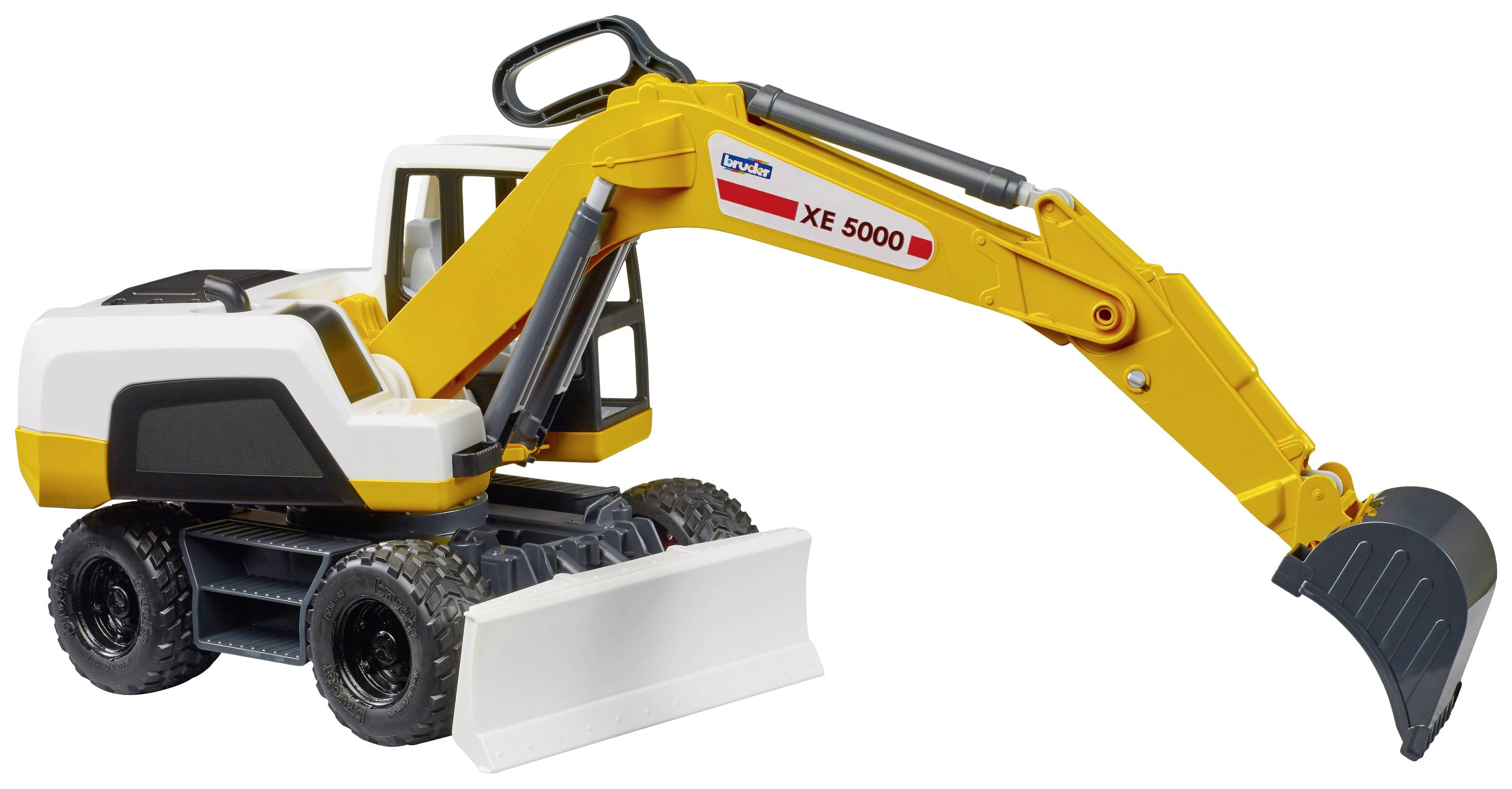 Bruder Baufahrzeug Modell XE 5000 Mobilbagger Fertigmodell Baufahrzeug Modell