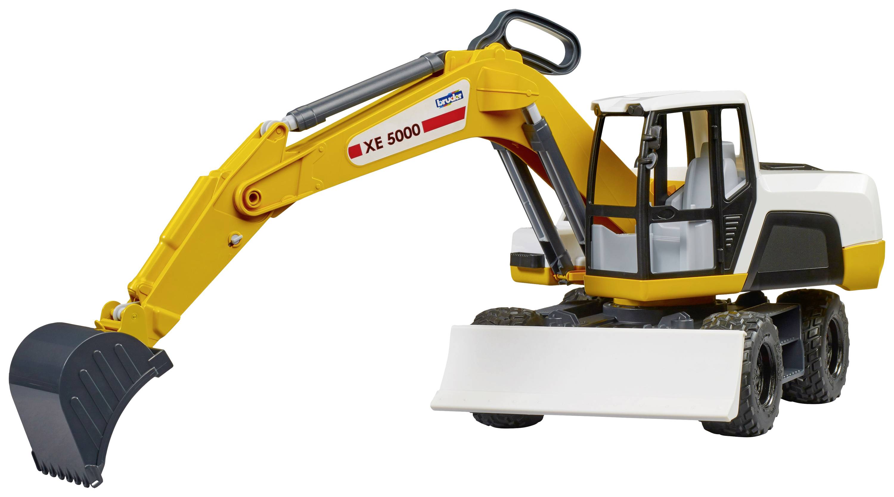 Bruder Baufahrzeug Modell XE 5000 Mobilbagger Fertigmodell Baufahrzeug Modell