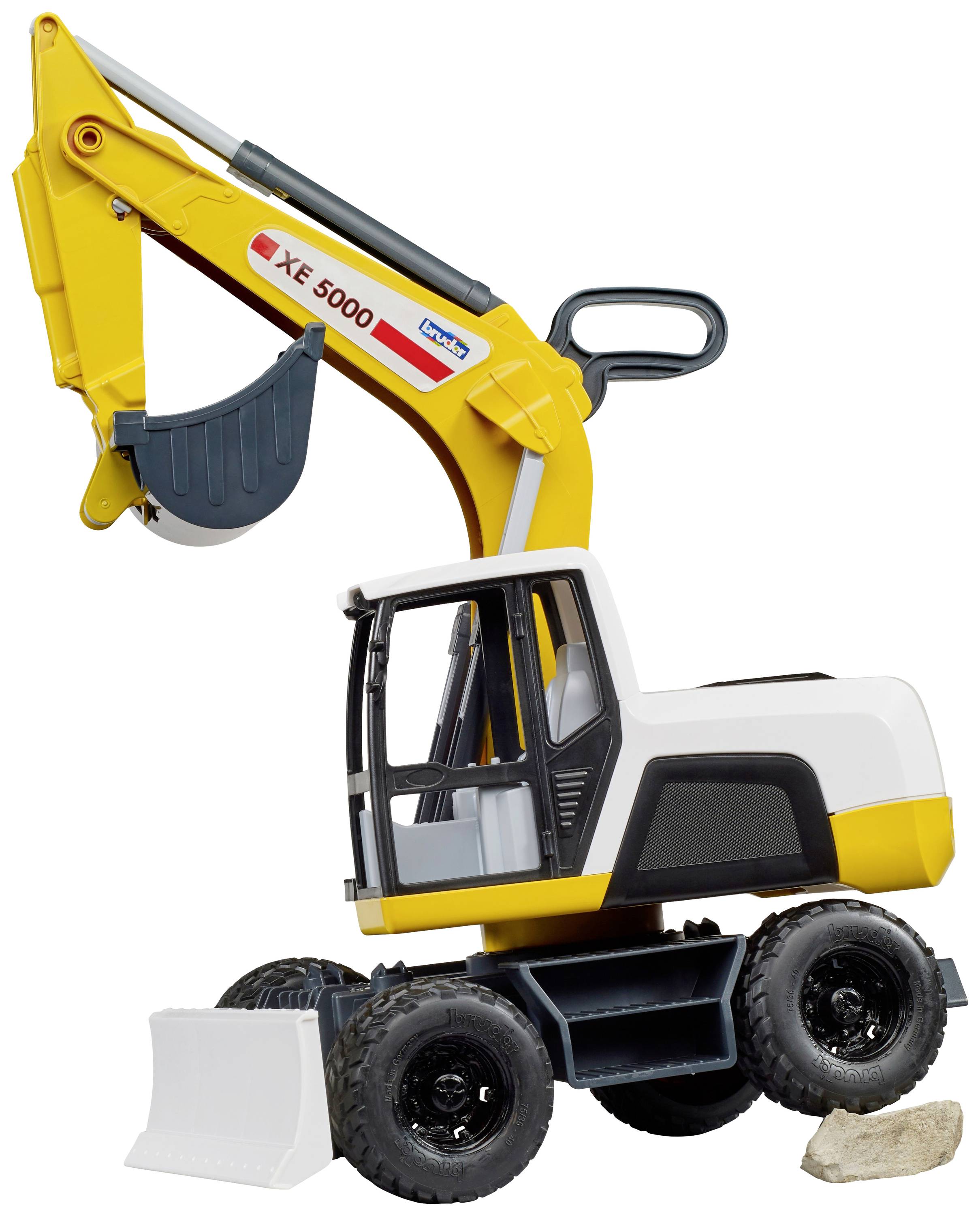 Bruder Baufahrzeug Modell XE 5000 Mobilbagger Fertigmodell Baufahrzeug Modell