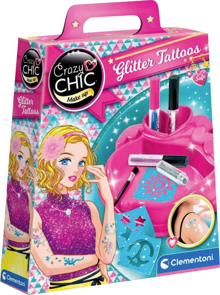 Clementoni Glitzer-Tattoos