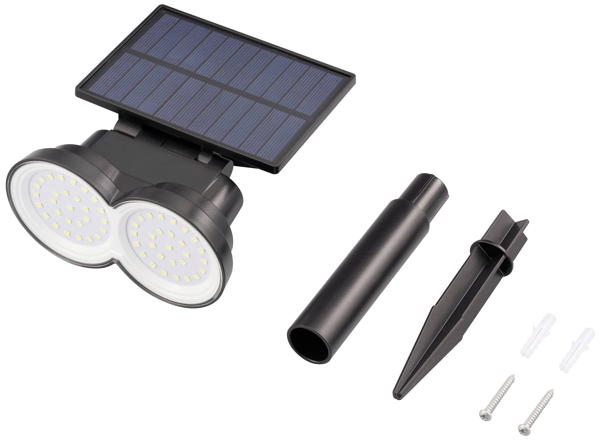 Sygonix SY-5770784 Solar-Spot SMD LED 0.9W Schwarz