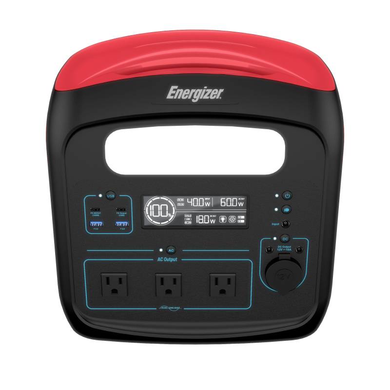 Energizer PPS960W1 Powerstation 300Ah LiFePO 4 Schwarz, Rot mit Laderegler