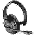 EKSA H1 Computer On Ear Headset Bluetooth® Mono Schwarz Mikrofon-Rauschunterdrückung, Noise Cancell