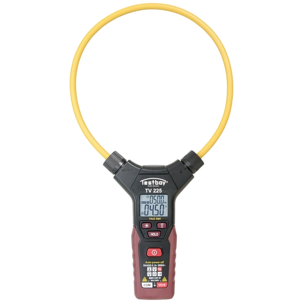 Testboy TV 225 Stromzange digital CAT IV 600V Anzeige (Counts): 4000 Testboy TV 225 Stromzange digital CAT IV 600V Anzeige (Counts): 4000