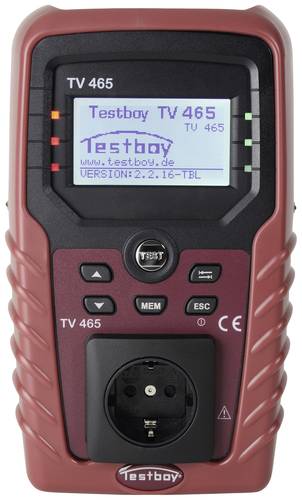 Testboy TV 465 PRO Gerätetester VDE-Norm 0701-0702