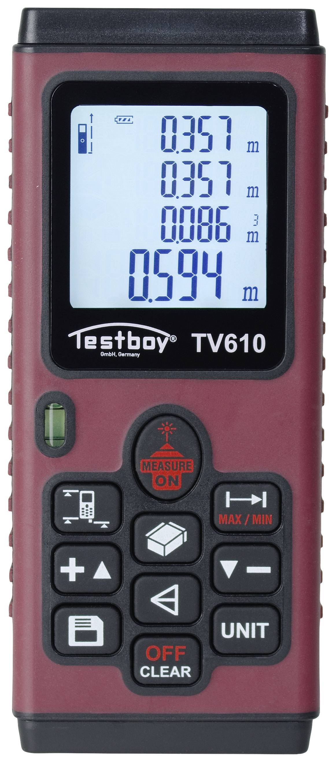Testboy TV 610 Laser-Entfernungsmesser 60 m