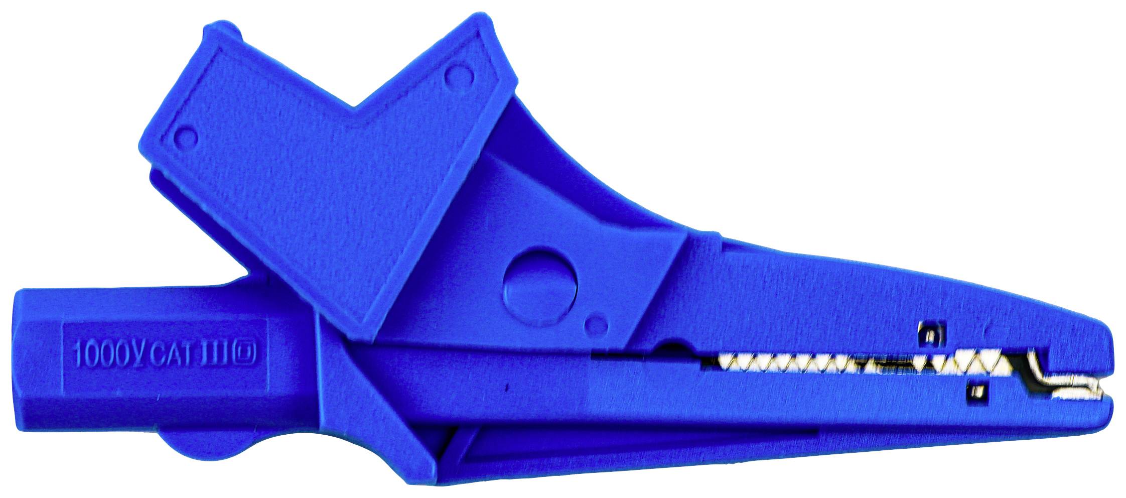 Testboy Krokodilklemme Blau 1St.