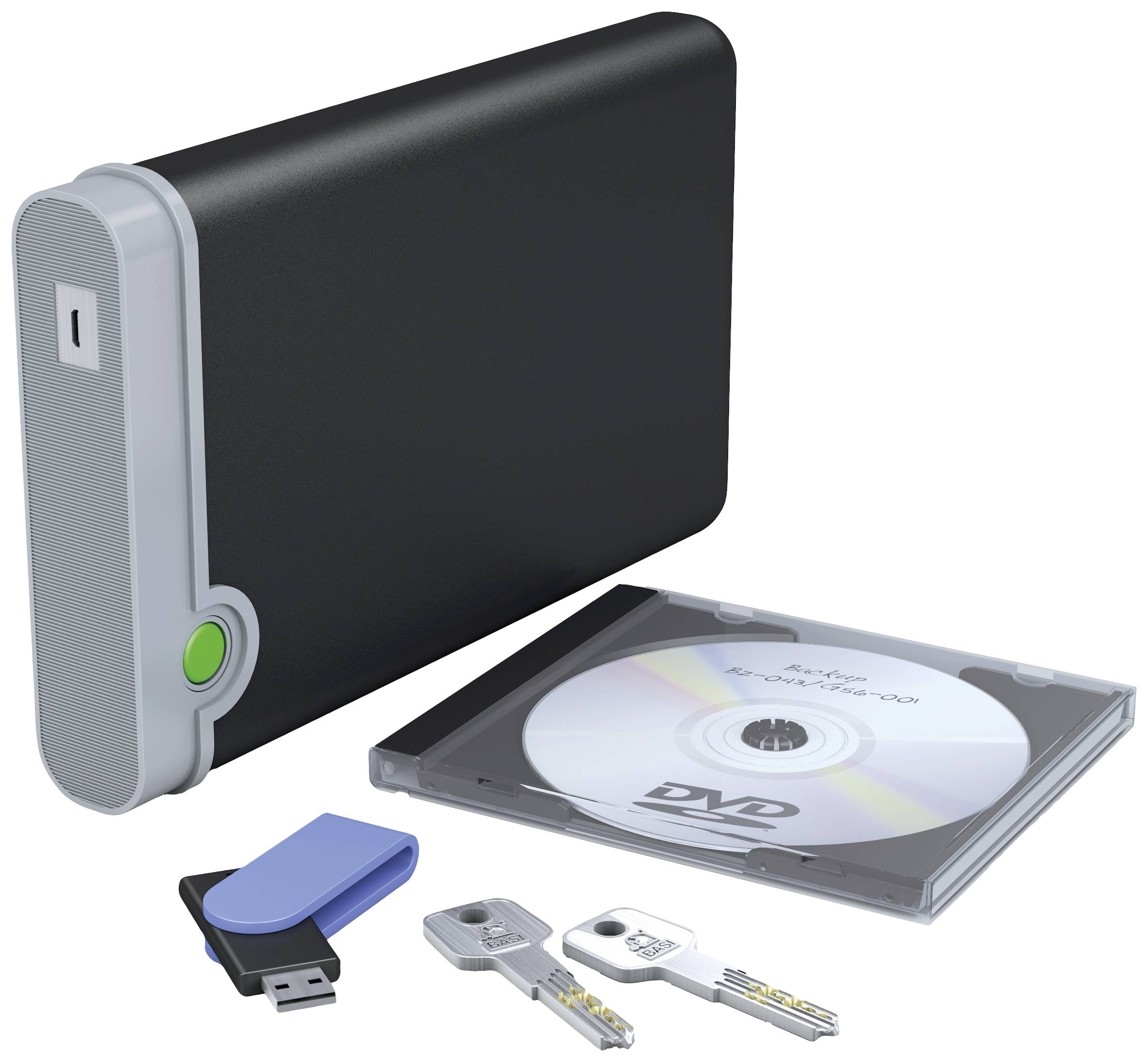 Basi 2100-0020 DB 210S Tresor feuerfest, wasserdicht Schlüsselschloss