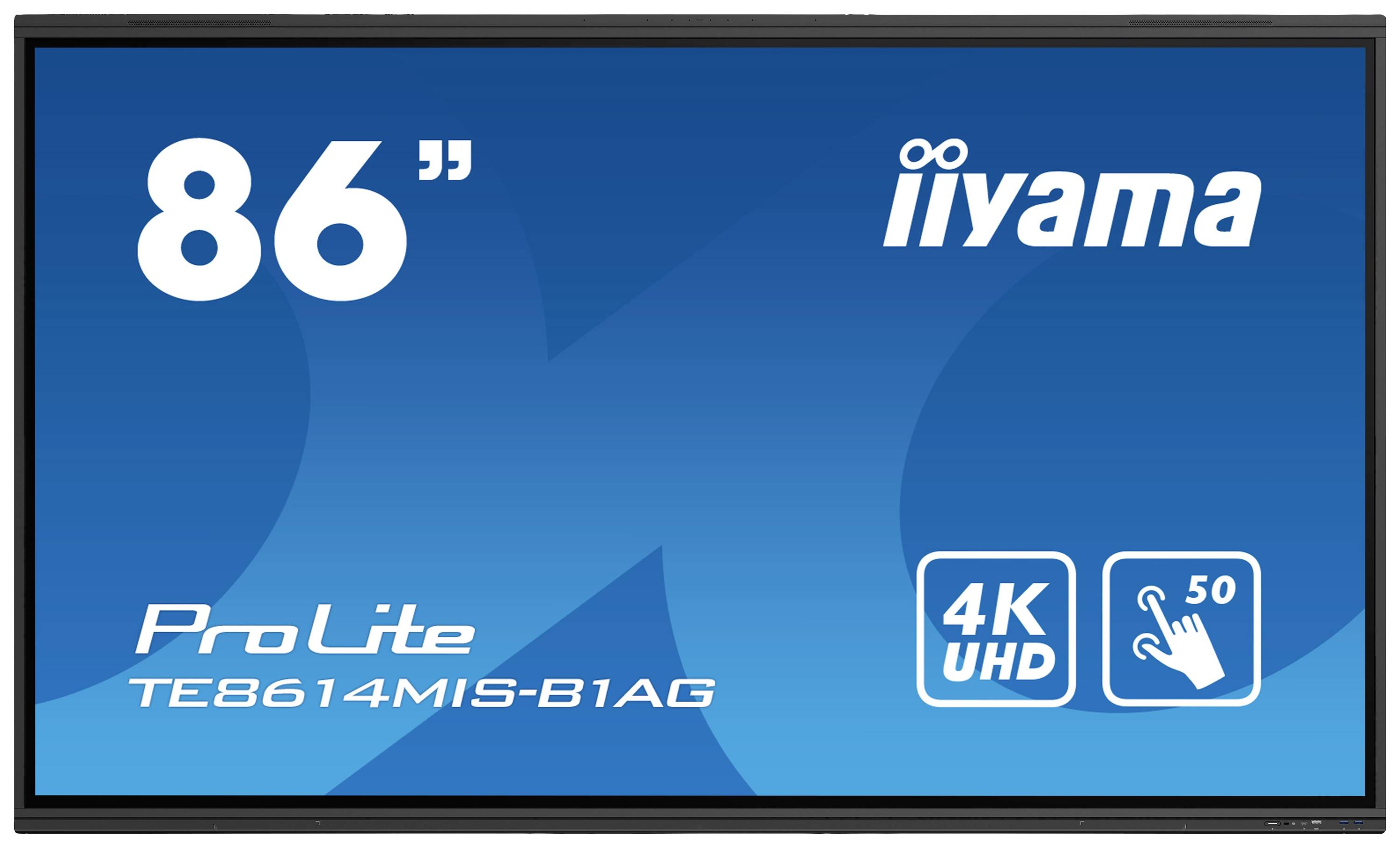 Iiyama ProLite iiWare11 Digital Signage Display 217.4cm 85.6 Zoll 3840 x 2160 Pixel 24/7