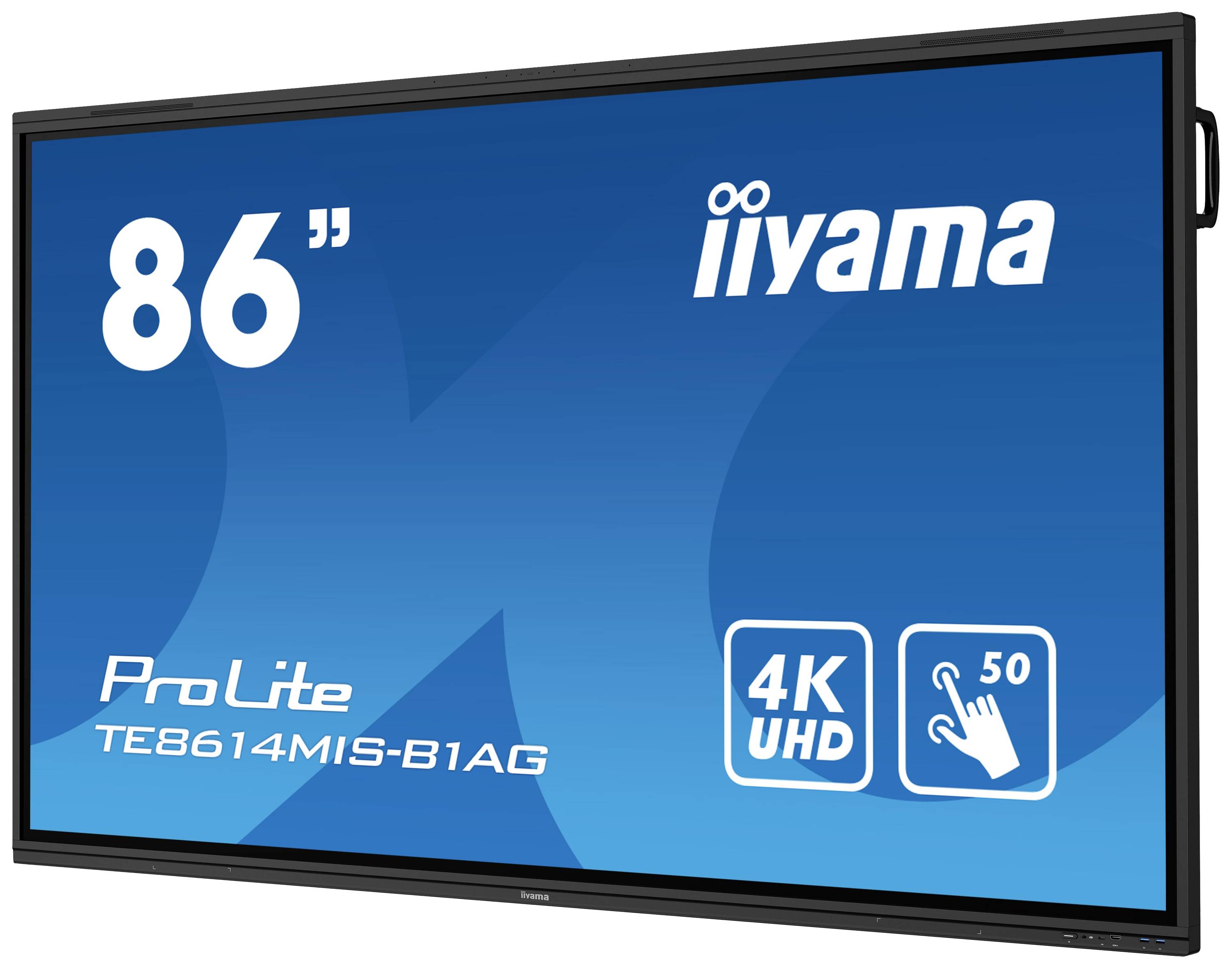 Iiyama ProLite iiWare11 Digital Signage Display 217.4cm 85.6 Zoll 3840 x 2160 Pixel 24/7