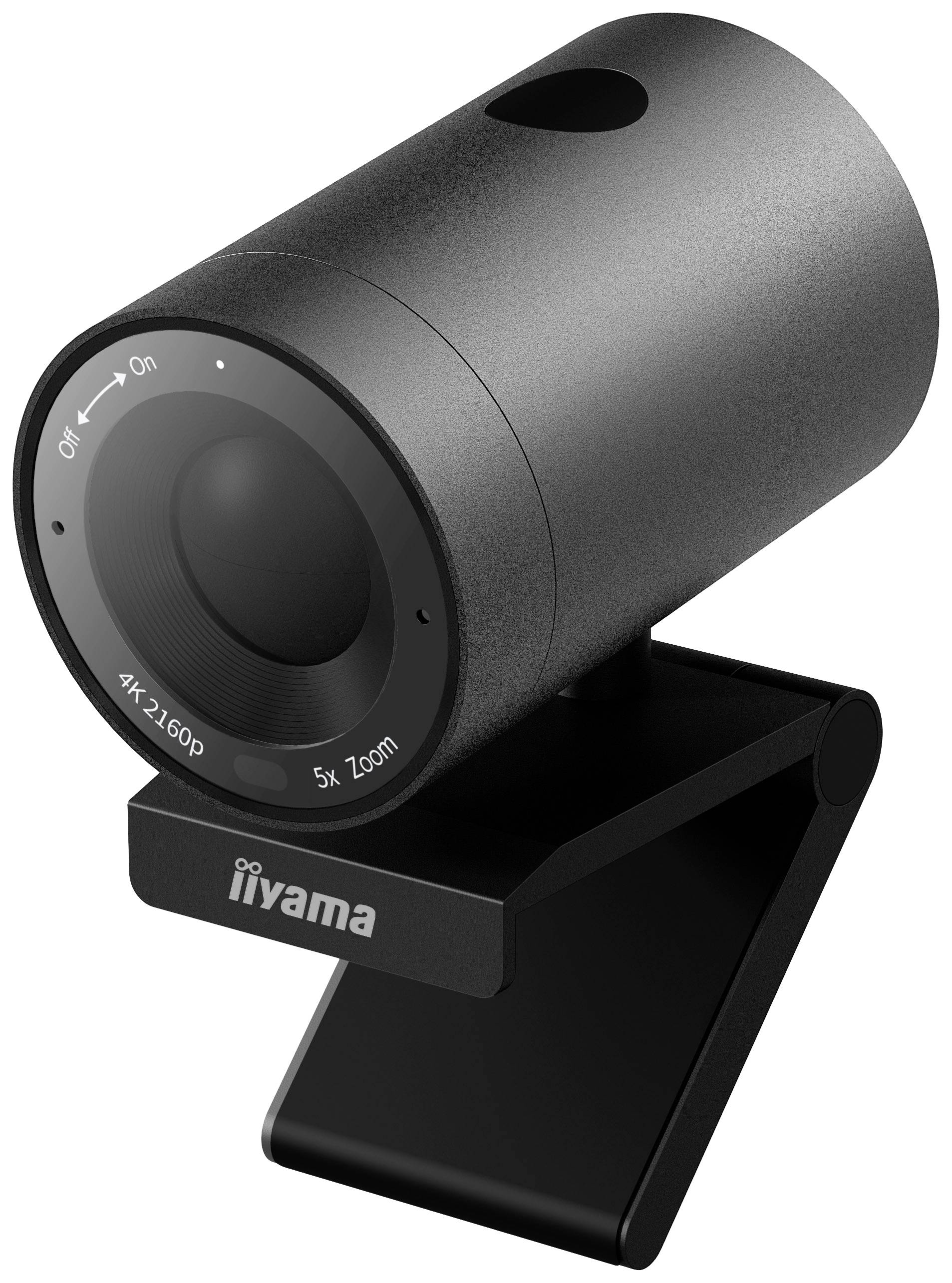 Iiyama UC-CAM10PRO-1 4K-Webcam 4096 x 2160 Pixel Klemm-Halterung, Mikrofon