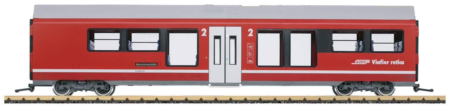 LGB 33150G Mittelwagen zu Triebzug ABe 4/16 Capricorn der RhB Zweiter Mittelwagen