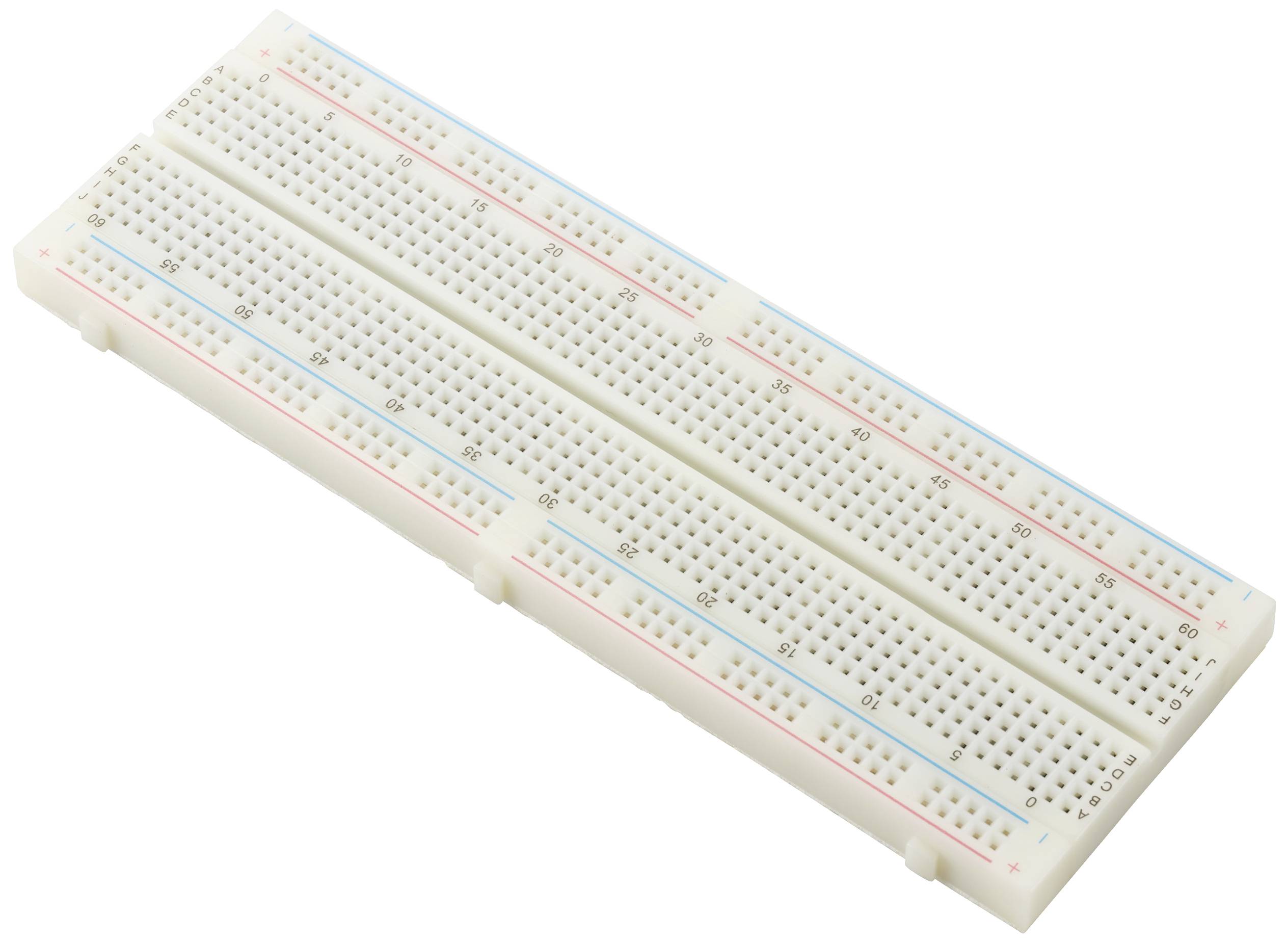 TRU COMPONENTS Steckplatine selbstklebend Polzahl Gesamt 830 (L x B) 165.1mm x 54.6mm 1St.