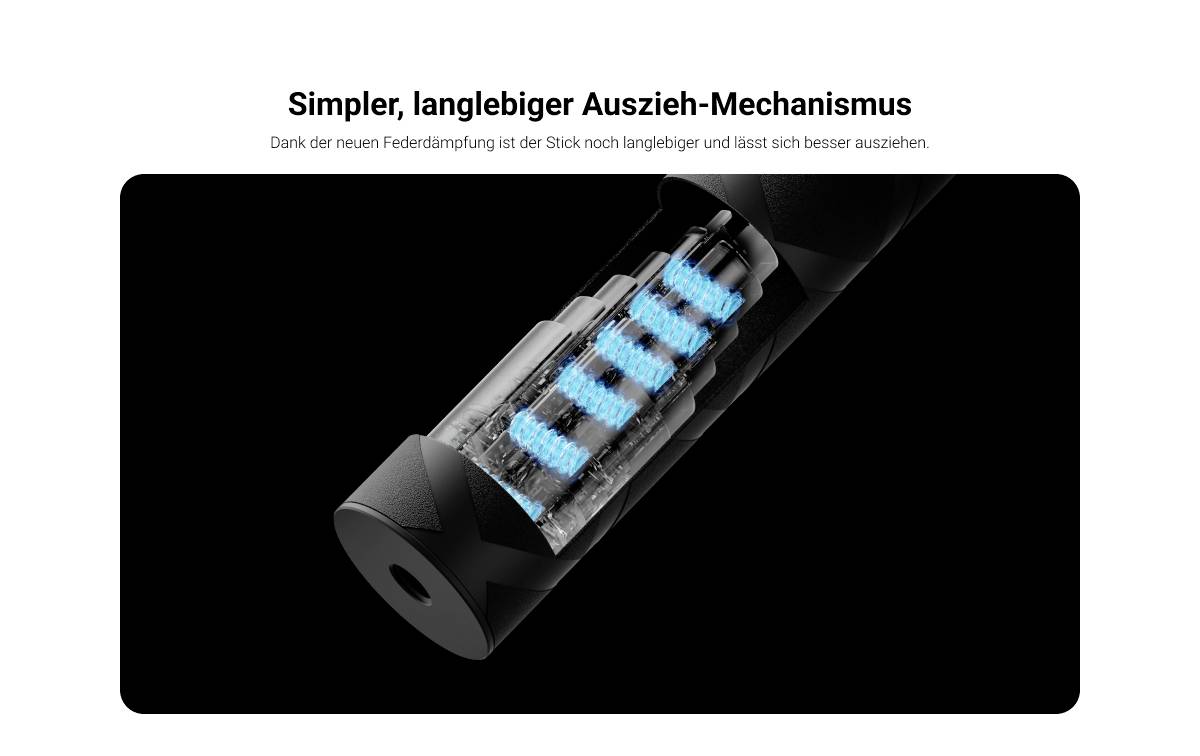 Insta360 114 cm Invisible Selfie Stick Selfie Stick Insta360 Ace, Insta360 Ace Pro, Insta360 GO 2, Insta360 GO 3, Insta360 X3, Insta360 ONE