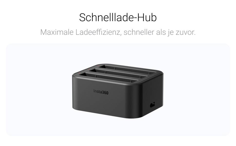 Insta360 Schnellladegerät 853649