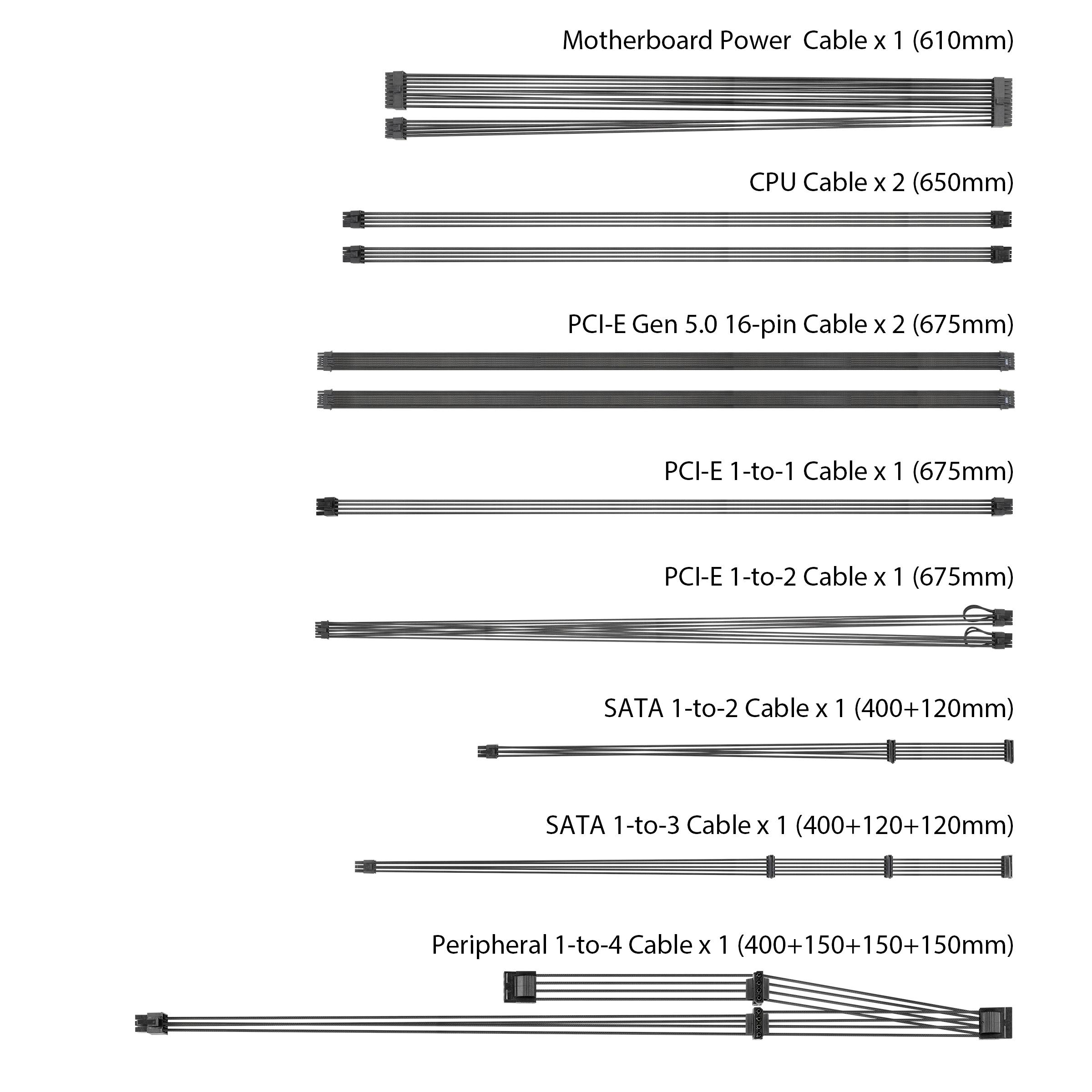 Asus TUF Gaming 1200W Gold Netzteil / Stromversorgung 1200W ATX 80PLUS® Gold