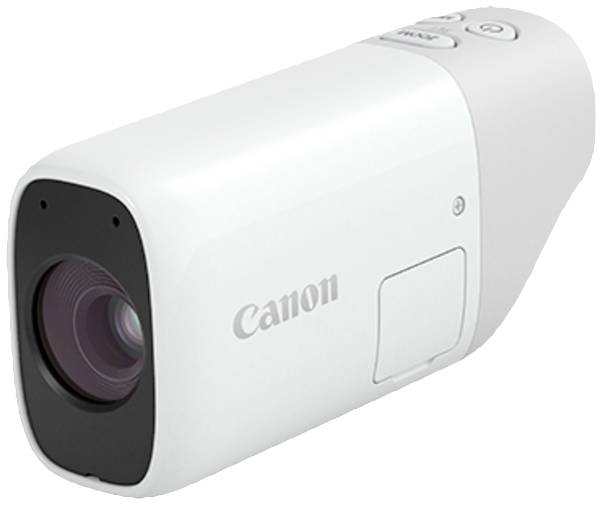 Canon PowerShot ZOOM Digitalkamera 12.1 Megapixel Weiß Bildstabilisierung, Bluetooth, Integrierter Akku, Full HD Video