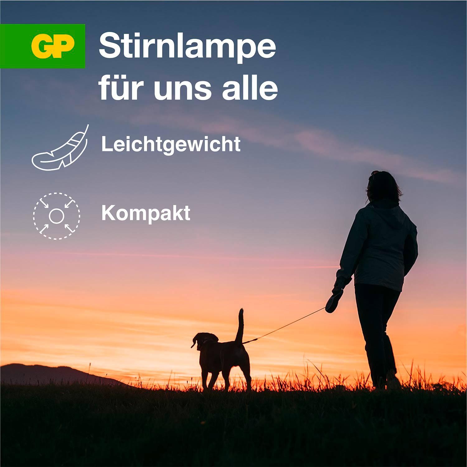 GP Discovery GPDISHLCH42BL990 LED Stirnlampe batteriebetrieben 110lm 15h GPDISHLCH42BL990