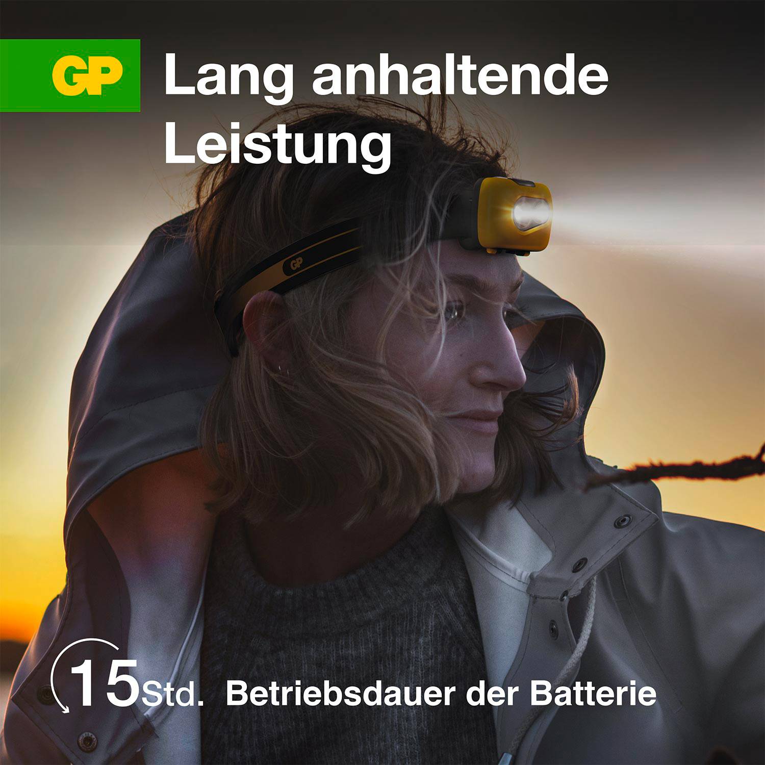 GP Discovery GPDISHLCH42BL990 LED Stirnlampe batteriebetrieben 110 lm 15 h GPDISHLCH42BL990