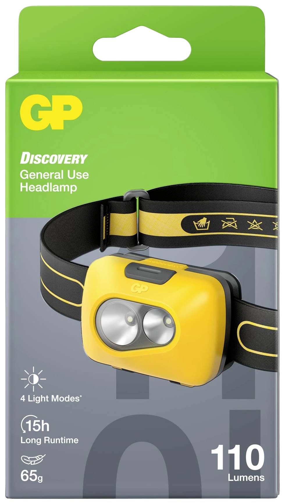 GP Discovery GPDISHLCH42BL990 LED Stirnlampe batteriebetrieben 110lm 15h GPDISHLCH42BL990