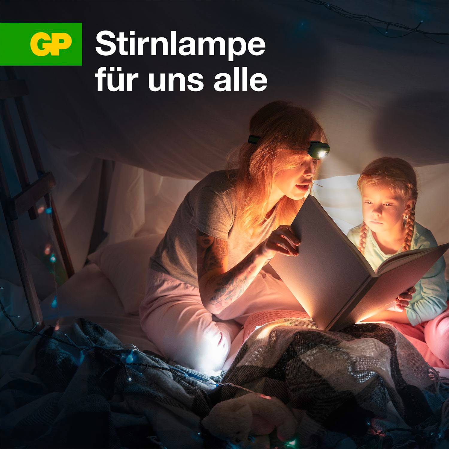 GP Discovery GPDISHLCH43BL027 LED Stirnlampe batteriebetrieben 150 lm 36 h GPDISHLCH43BL027