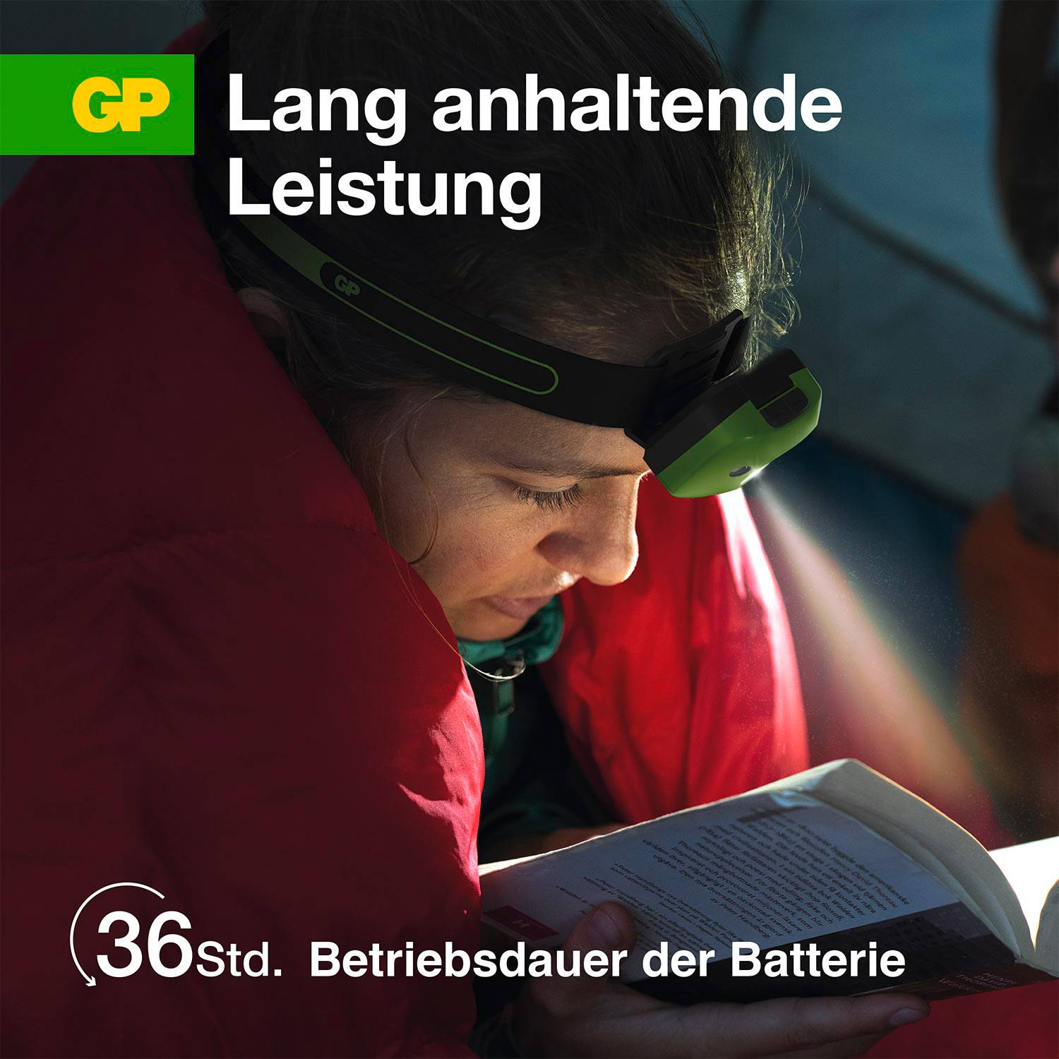 GP Discovery GPDISHLCH43BL027 LED Stirnlampe batteriebetrieben 150lm 36h GPDISHLCH43BL027