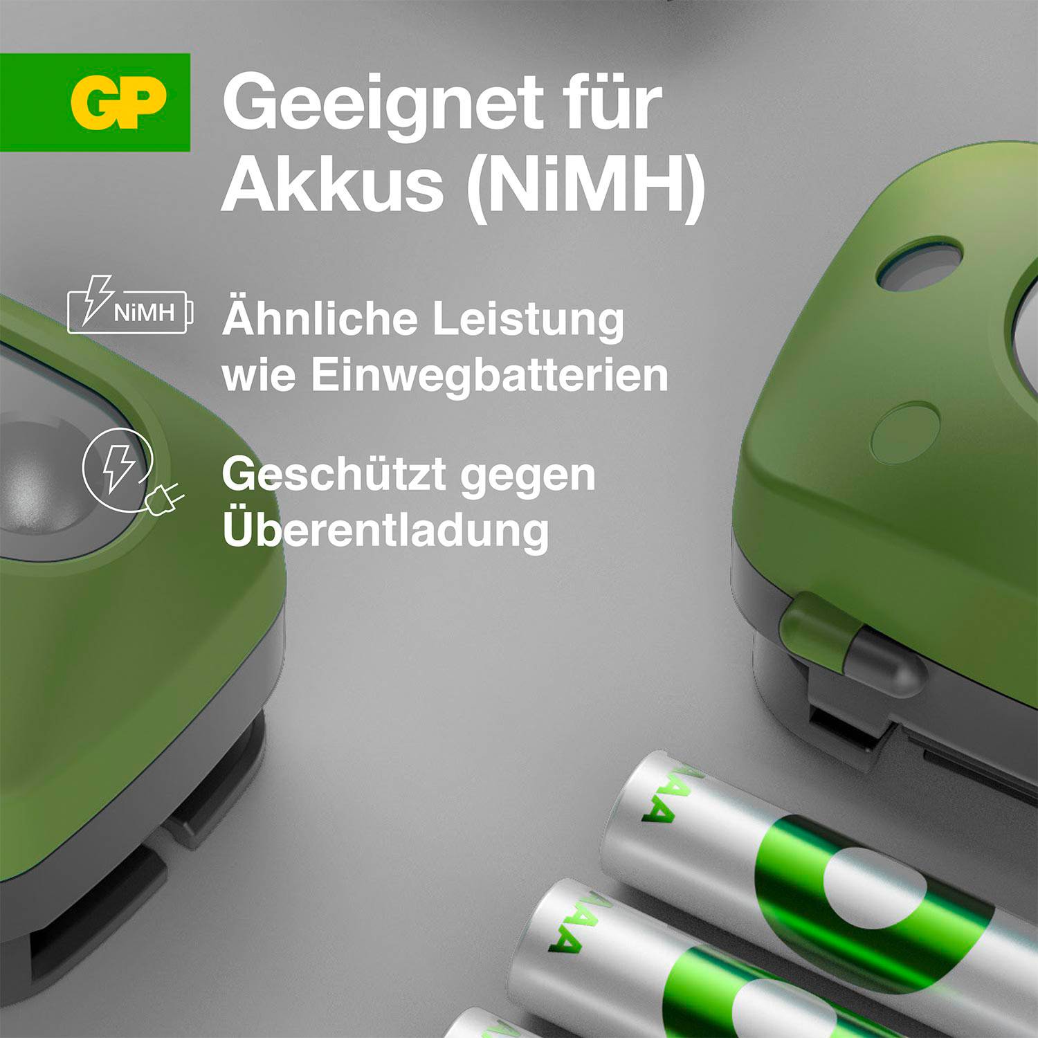 GP Discovery GPDISHLCH43BL027 LED Stirnlampe batteriebetrieben 150lm 36h GPDISHLCH43BL027